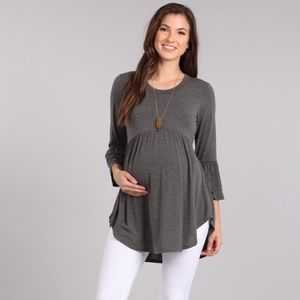 Ruffle Sleeve Tunic